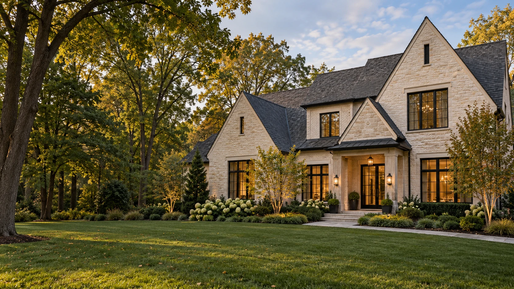Architectural inspiration: a refined single-family home in a Central Ohio setting
